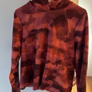 Athleta Camouflage Hoodie, size Small